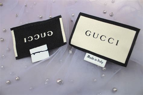 gucci clothing tags